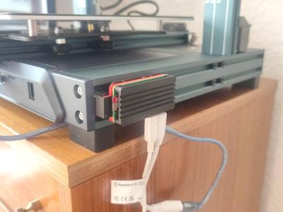 Elegoo Neptune 3 Raspberry Pi Zero 2 W Frame Mount