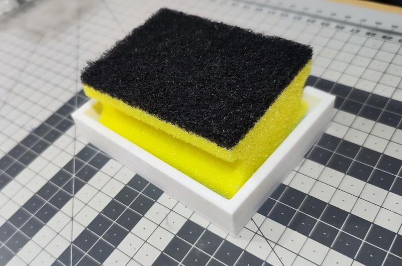 small box for a sponge - küchen schwamm box