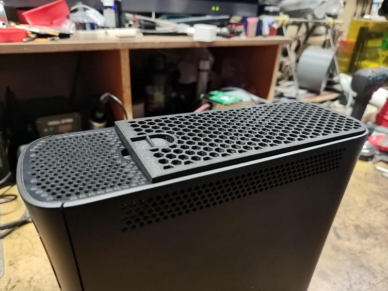 Xbox 360 Phat HDD custom frame