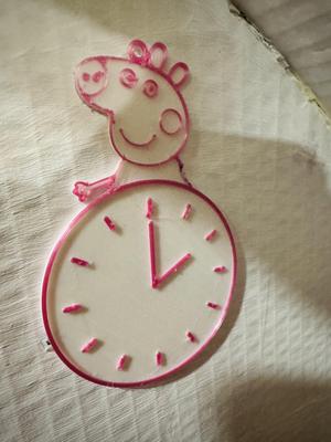 Peppa Pig Clock (prop)