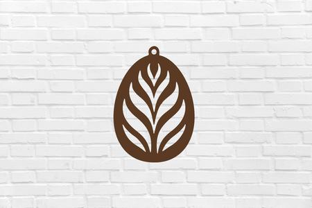 WALL DECORATION EASTER rabbit flower spring
