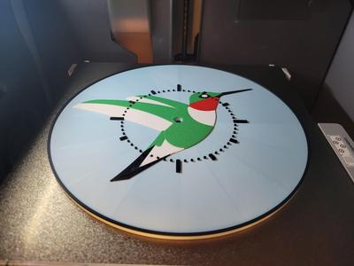 Hummingbird Clock (4)