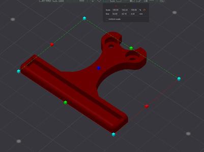 K1 (the Alien) Nozzle Wiper v2