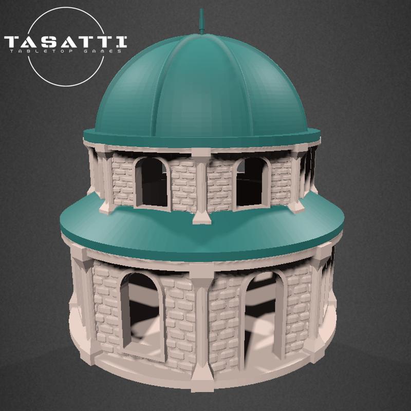 Naboo Theed Circular Building - Star Wars Legion