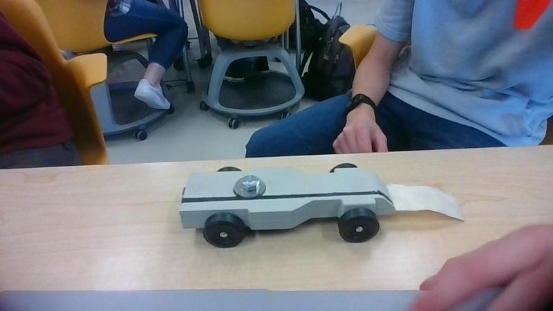 Pinewood derby fast car