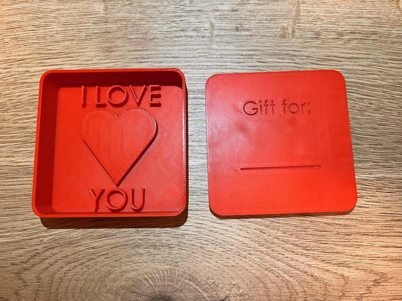 I love You box
