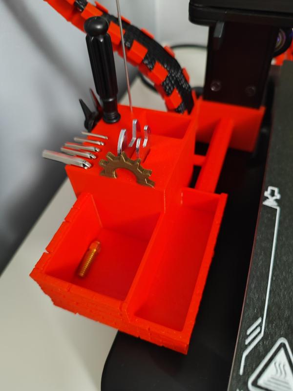 Ender-3 V3 KE/SE - Tool and High Cable Holder
