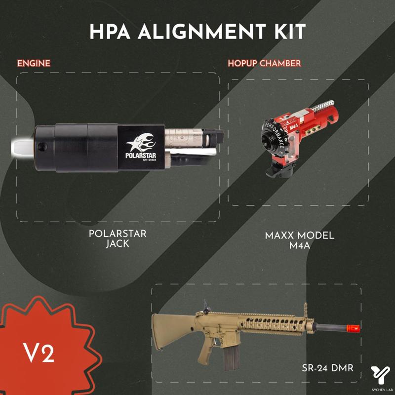 HPA DMR SR-25 MAXX - JACK POLARSTAR ALLIGMENT CLIP - AIRSOFT 🔫