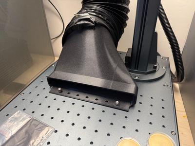 Laser Air Extractor 150mm Air - M6 - 25mm plate