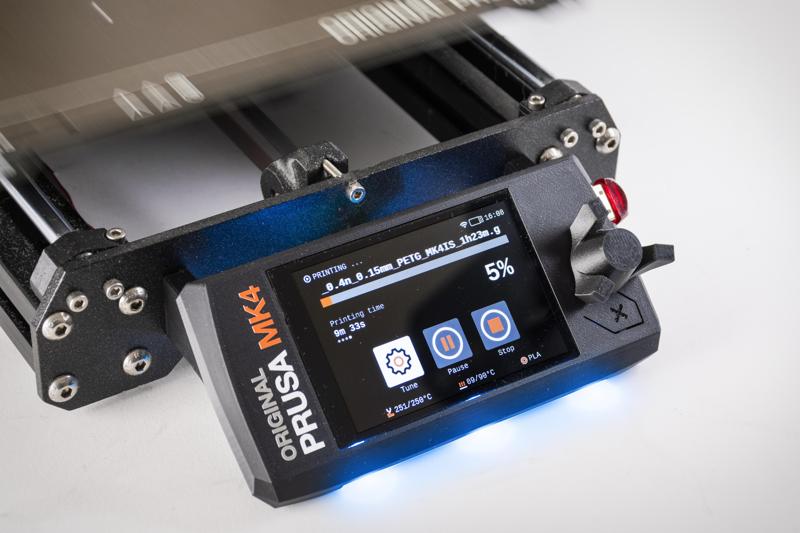 MK4 xLCD Cover & Knob - Touchscreen optimized