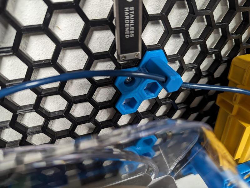 PTFE Tube Guide for Honeycomb Storage Wall