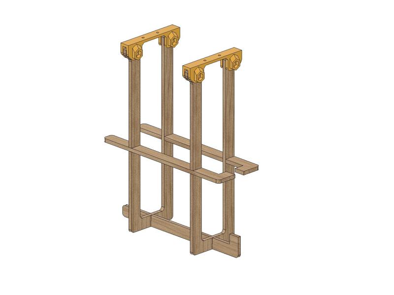 Virgin Hub 5 Wi-Fi Router Bracket for Under Desk Mounting (Laser cutting)