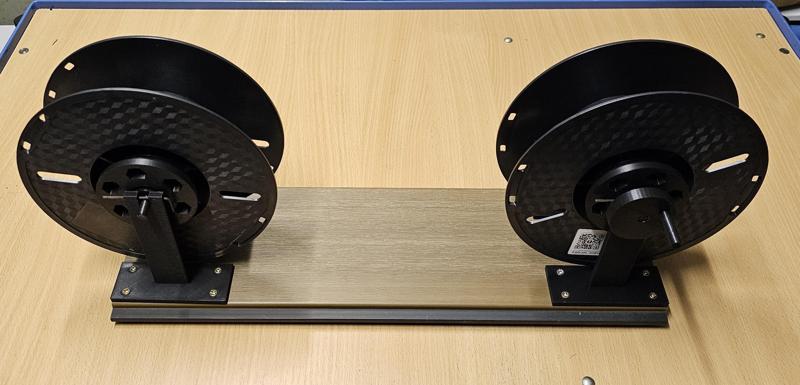 Spulvorrichtung für Filament Rollen