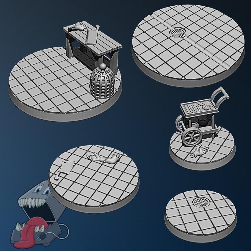 Round Frankenstein's lab bases