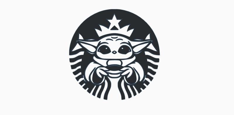 Baby Yoda Starbucks