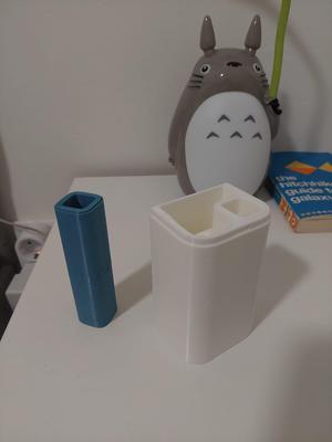 Travelbox for Squared Pieces of Ultracompact set CastleChess