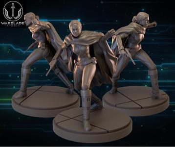 star wars shatterpoint padme presupported included