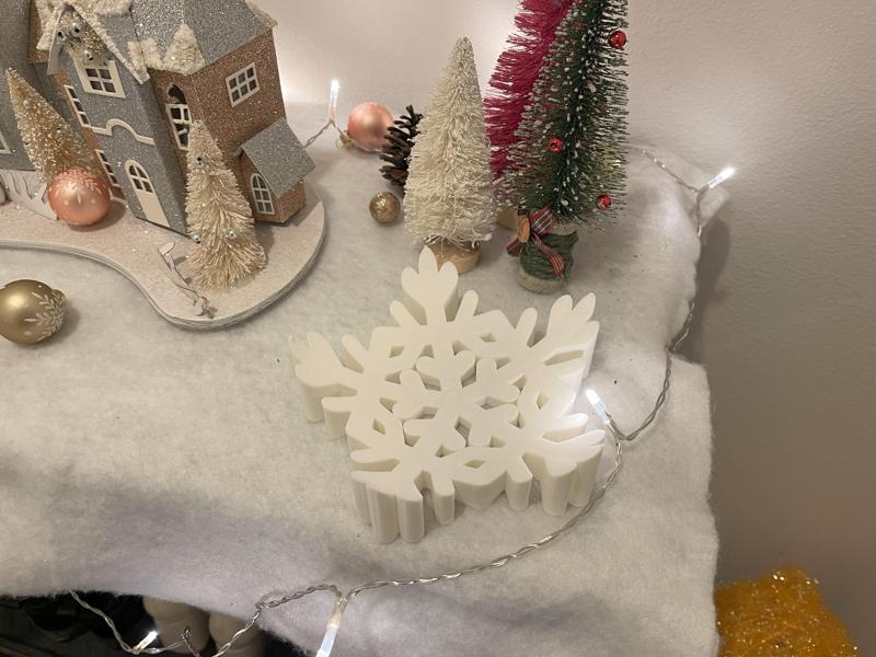 Snowflake Foyer Key bowl