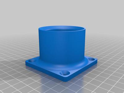 dual vacuum connector for 45mm (1-3/4") OD and 55mm ID