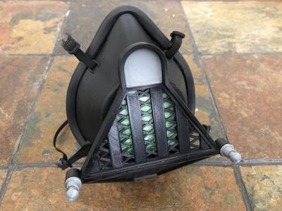Darth Vader Face Plate Assembly for Montana Mask