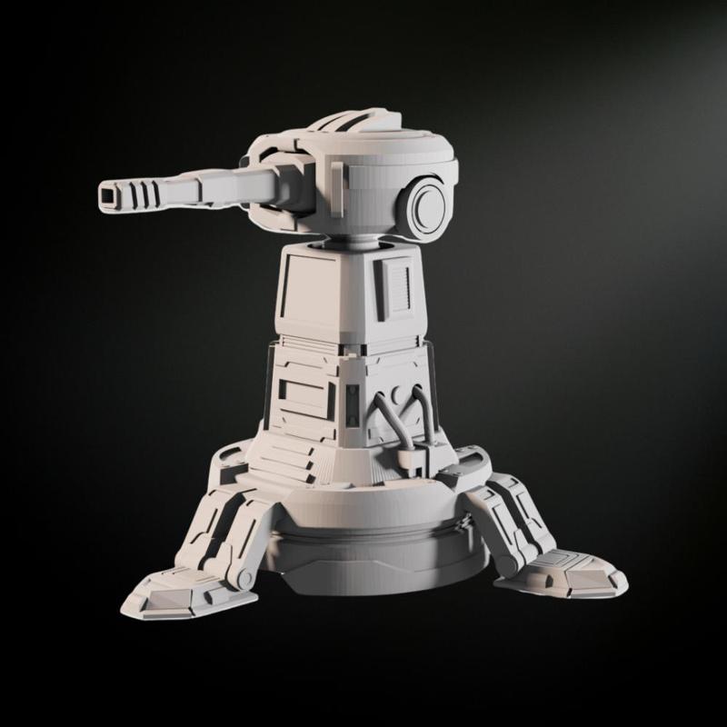 Sci-Fi Turret I