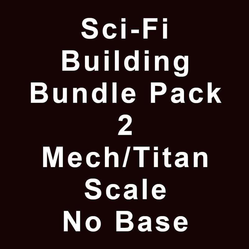 Sci-Fi Building Bundle Pack 2 Mech/Titan No Base