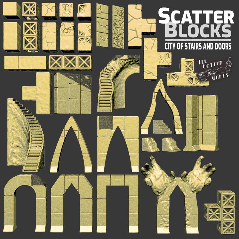 ScatterBlocks: City of Stairs and Doors