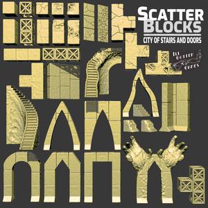ScatterBlocks: City of Stairs and Doors