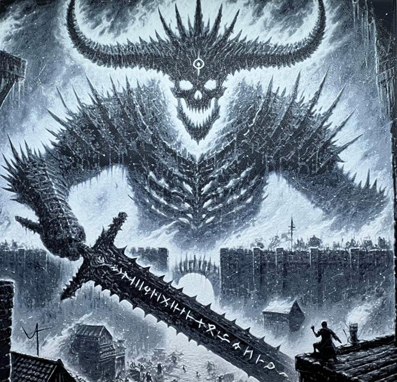 Horned Skull Demon #26