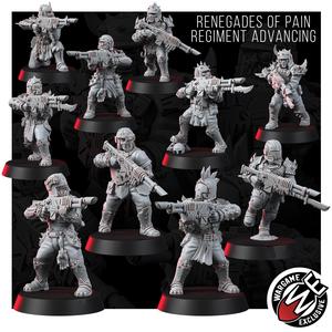 RENEGADES OF PAIN ADVANCING REGIMENT