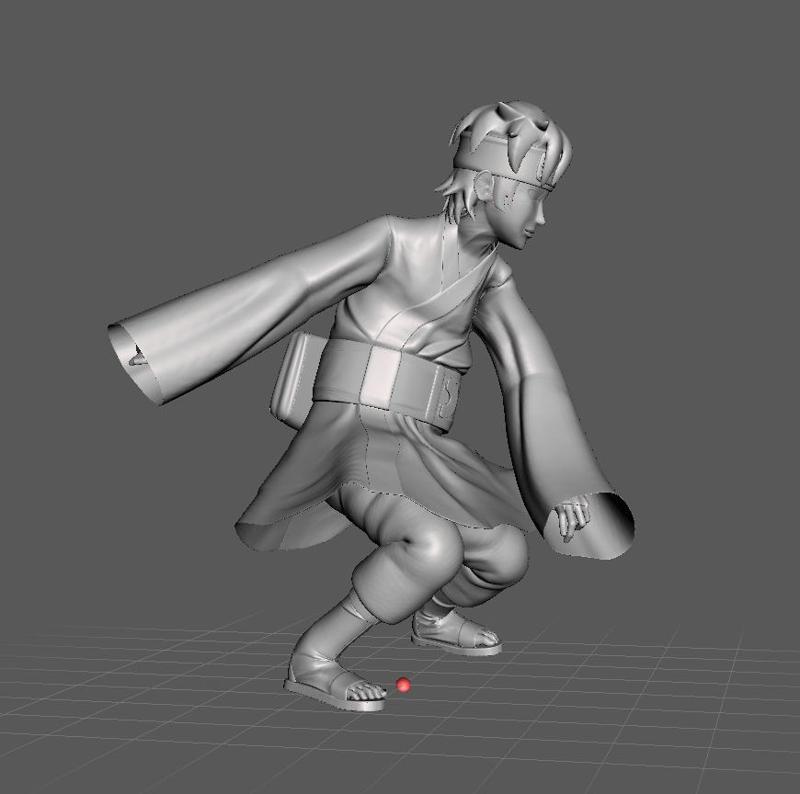 Mitsuki 3D Model