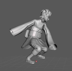 Mitsuki 3D Model