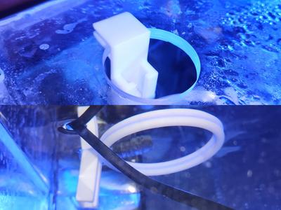 Fish Feeder Ring: Horizontal Clamp