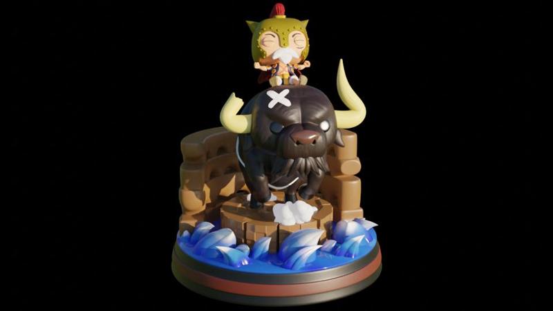 Funko Pop Monkey D. Luffy - Lucy and Ucy +Coliseum