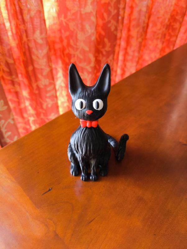 Jiji Cat from Kiki's Delivery Service Studio Ghibli Fanart