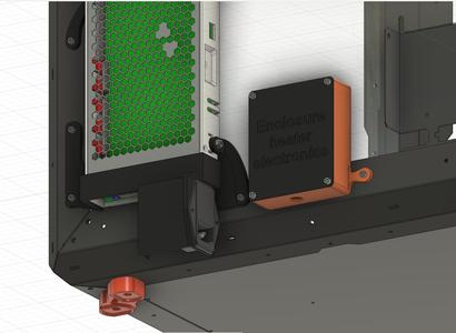 PSU Holder with power switch socket