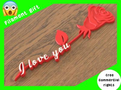 \\FILAMENT GIFT -- Challenge 1 // Roses with much love