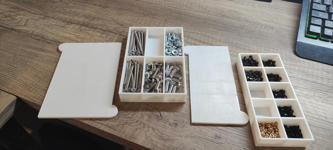 boite de rangement à 10 compartiments