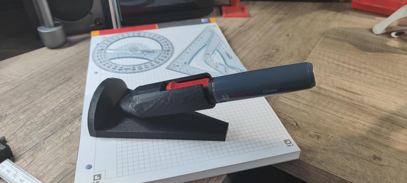 Support pistolet colle sans fil horizontal/vertical (bosch)