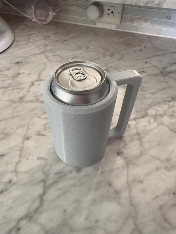 Soda Can Holder with Handle