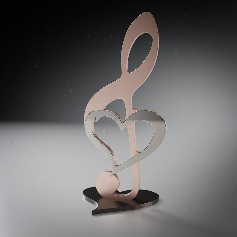 Valentins-Violinschlüssel