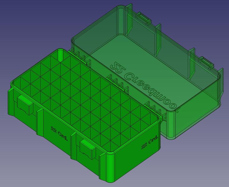 22 Creedmoor, Double Latch Modular Ammo Box