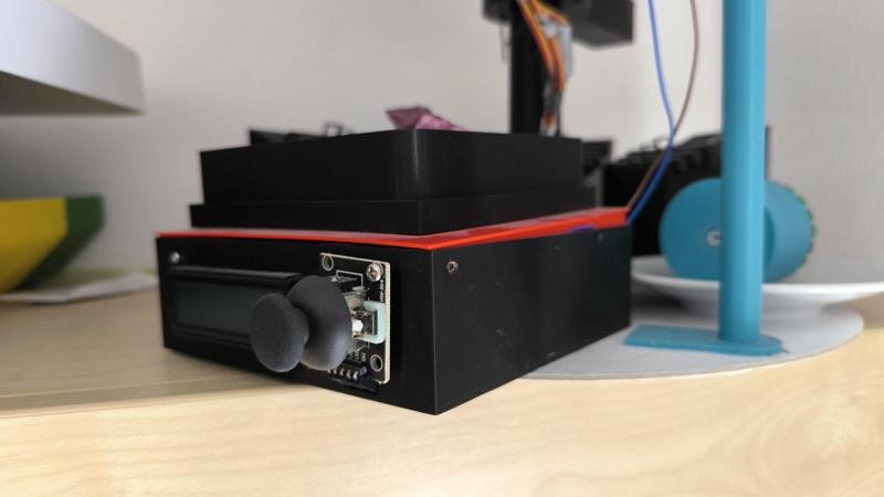 main box for tea machine