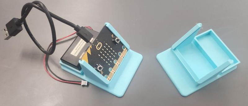 Micro:Bit 45*deg Workstation Board.