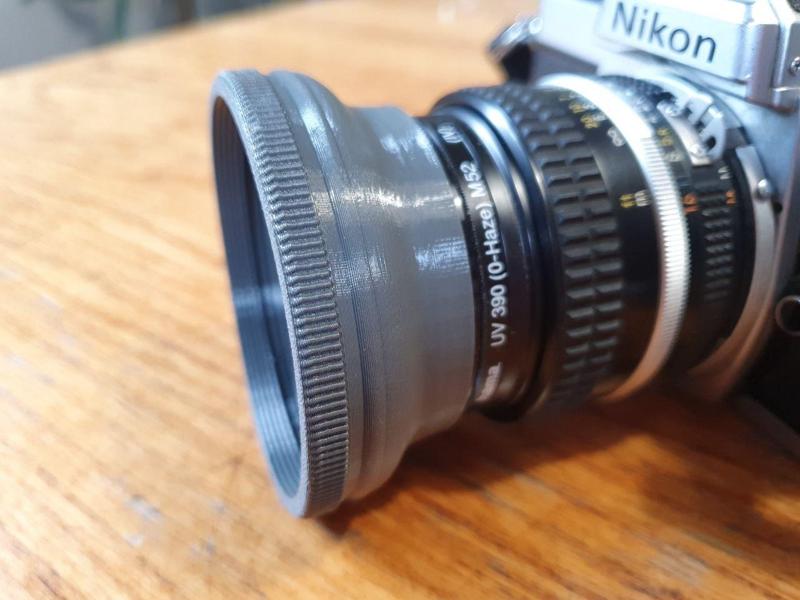 foldable lens hood 52mm