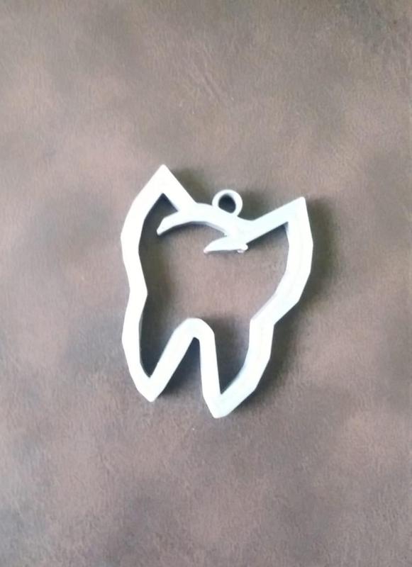 Evil tooth keychan - llavero Diente maligno