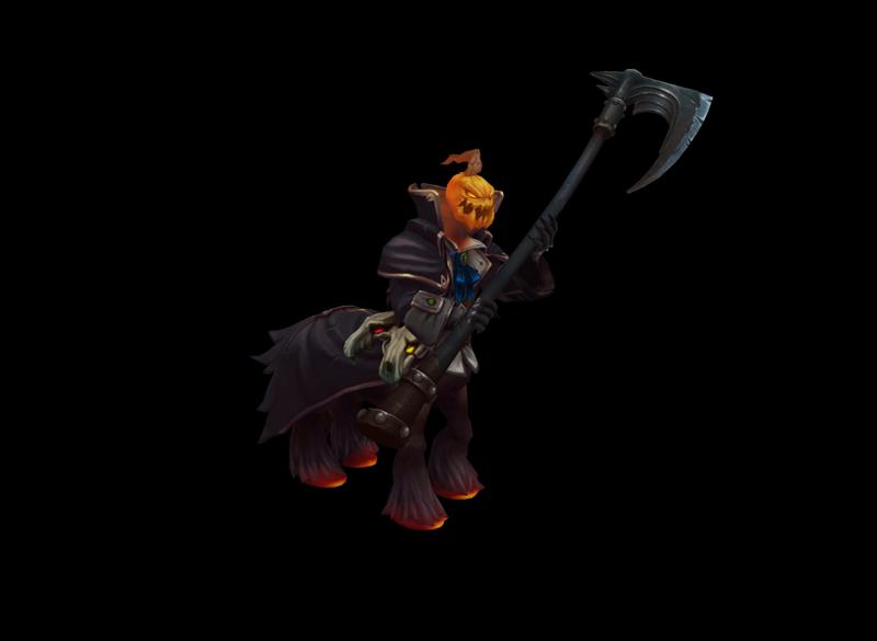 Headless Hecarim League of Legends 3D print model