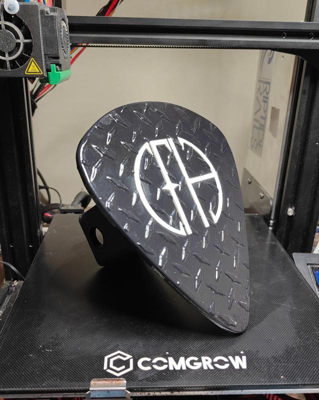 Cowboys From Hell Guitar Pick Diamond Plate