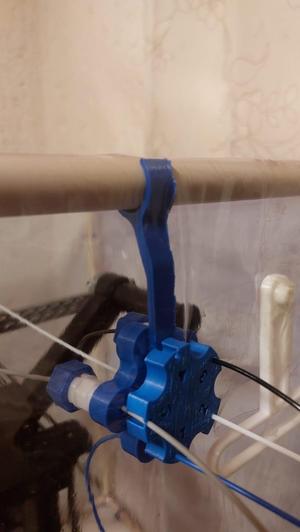 PVC 13mm (0.5 inc) Wall mount Clip