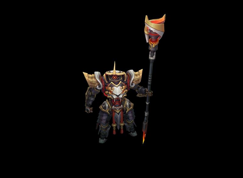 Mecha Kingdoms Jax League of Legends 3D print model